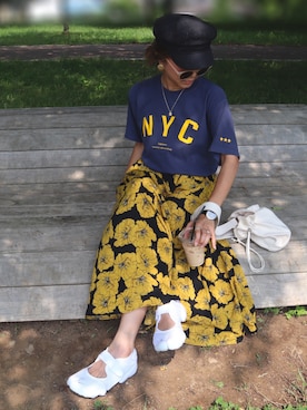 non0910さん（レディース・158cm）の夏コーディネート