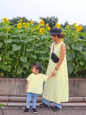 non0910さん（レディース・158cm）の夏コーディネート