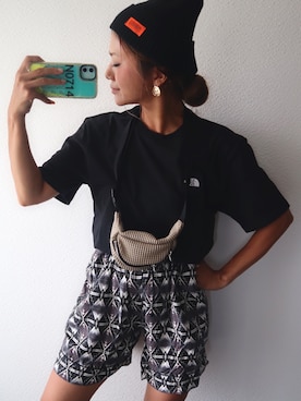 「PENDLETON（ペンドルトン）のアイテム（パンツ）」を使った、non0910さん（レディース・158cm）の夏コーディネート