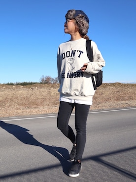 non0910さん(レディース・158cm)の冬コーディネート