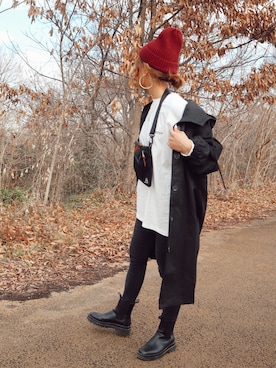 non0910さん(レディース・158cm)の冬コーディネート