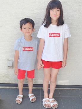 yumez0さんの（BIRKENSTOCK kids | ビルケンシュトック　キッズ）を使ったコーディネート