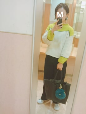 「ACCOMMODE（アコモデ）のアイテム（財布/小物）」を使った、maimyさん（レディース・160cm）の秋コーディネート