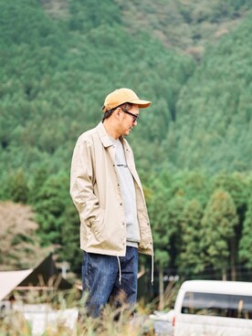 「ベージュコーデ」｜ktさん（メンズ・170cm・40代）の秋コーディネート