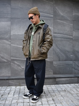 「アイテム（その他トップス）」を使った、ktさん（メンズ・170cm）の冬コーディネート