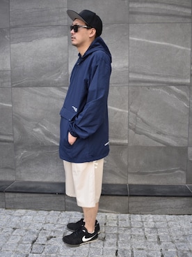 「アイテム（マウンテンパーカー）」を使った、ktさん（メンズ・170cm・40代）の春コーディネート