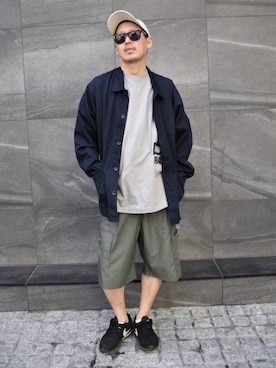 「アイテム（その他トップス）」を使った、ktさん（メンズ・170cm・40代）の春コーディネート