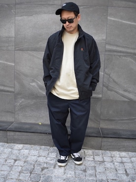 「バラ柄」｜「アイテム（ジャケット/アウター）」を使った、ktさん（メンズ・170cm）の春コーディネート