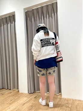 「ﾋﾞｯｸﾞｼﾙｴｯﾄ」｜「アイテム（ジャケット/アウター）」を使った、eri19900506さん（レディース・157cm）の春コーディネート