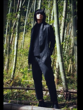 「スクエアトゥ」｜「アイテム（ジャケット/アウター）」を使った、FGさん（メンズ・182cm）の春コーディネート