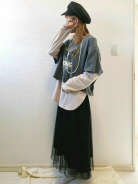 mii♡さん（レディース・160cm）の春コーディネート