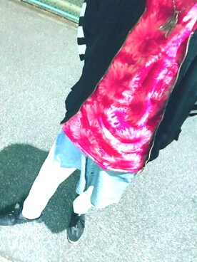 「サタデーズ ニューヨークシティ (Saturdays NYC)」｜「アイテム（ブルゾン）」を使った、Nさん（メンズ・183cm）の夏コーディネート