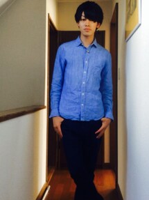 Right-on | リネンシャツ(シャツ/ブラウス)