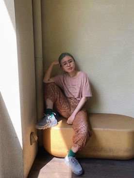 「BLESS（ブレス）のアイテム（トップス）」を使った、ykoさん（レディース・167cm）の春コーディネート