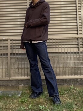 パーカーを使った メガネ男子 の人気ファッションコーディネート 年齢 15歳 19歳 Wear