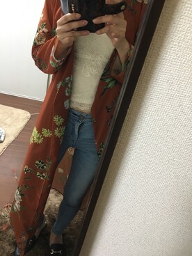 Sly スライ のシャツワンピース ブラウン系 を使った人気ファッションコーディネート Wear