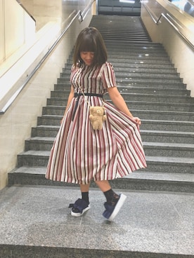「merry jenny（メリージェニー）のアイテム（その他）」を使った、み ん ちゃ んさん（レディース・148cm）の夏コーディネート