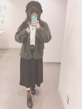 むぎさん（レディース・156cm）の秋コーディネート