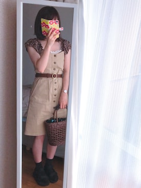 Napoléonさん（レディース・157cm）の春コーディネート