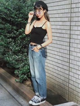 kina igarashiさん（レディース・161cm）の夏コーディネート