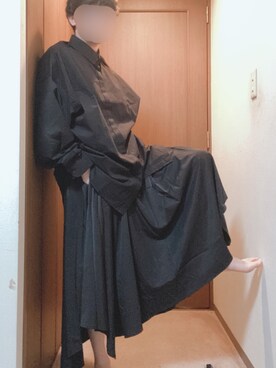 メンズのスカート ブラック 黒色系 コーディネート Zozotown