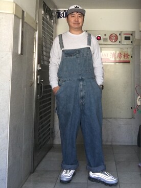 「working style」｜「アイテム（帽子）」を使った、IANさん（メンズ・174cm）の冬コーディネート