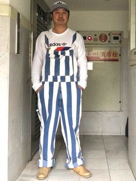 「working style」｜「アイテム（帽子）」を使った、IANさん（メンズ・174cm）の春コーディネート