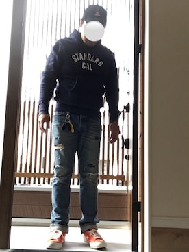 「HYSTERIC GLAMOUR（ヒステリックグラマー）のアイテム」を使った、sni_supさん（メンズ・181cm）の秋コーディネート