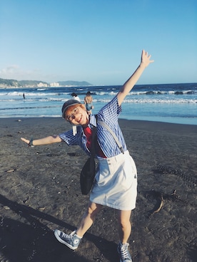 Mirryさん（レディース・153cm）の夏コーディネート