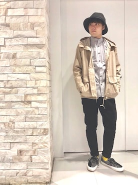 「U.S.BORDER」｜USboarder matsushitaさん（メンズ・167cm）の秋コーディネート