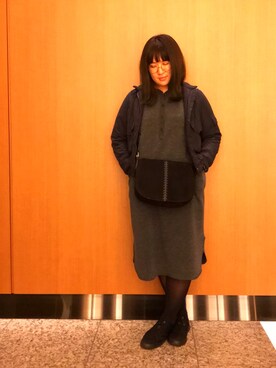 Sayaさん（レディース・163cm）の冬コーディネート