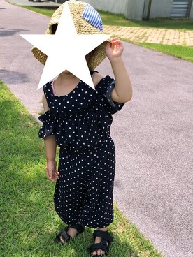 *.N A N A K A *.さん（キッズ・80cm）の夏コーディネート
