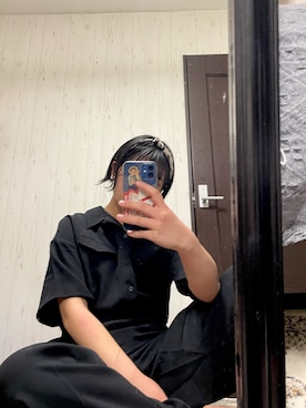 「guundercover」｜「アイテム（オールインワン・サロペット）」を使った、nagachiiiさん（レディース・163cm）の春コーディネート