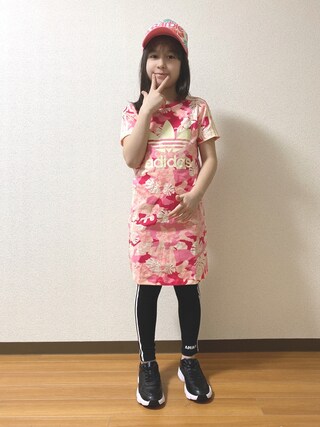 Adidas アディダス の フード ワンピース Hoodie Dress アディダスオリジナルス ワンピース Wear