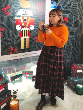 「MONKI（モンキ）のアイテム（ドレスシューズ）」を使った、Phoenix.Yさん（レディース・165cm）の冬コーディネート