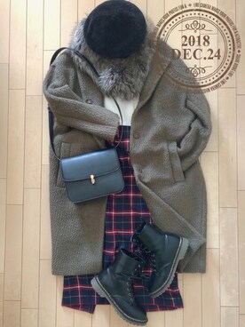 まりなさん(レディース・165cm)の冬コーディネート