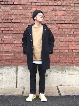 ナカムさん（メンズ・167cm）の冬コーディネート