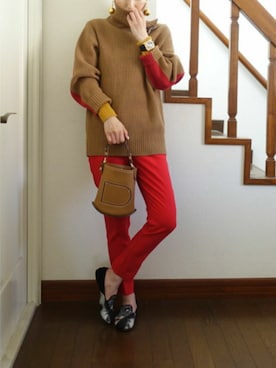 「GIUSEPPE ZANOTTI DESIGN（ジュゼッペザノッティデザイン）のアイテム」を使った、non3324taxさん（レディース・162cm）の秋コーディネート