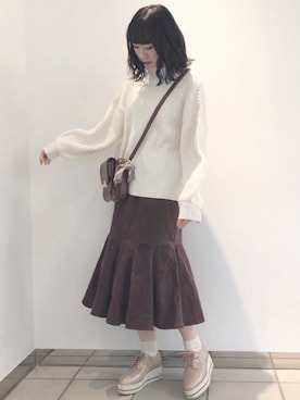 saeさん(レディース・159cm)の冬コーディネート