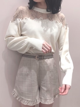 肩レース の人気ファッションコーディネート Wear