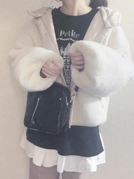 saeさん(レディース・159cm)の冬コーディネート