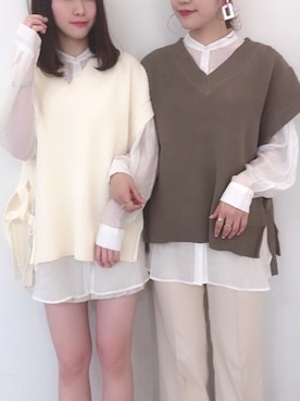 saeさん（レディース・159cm）の春コーディネート