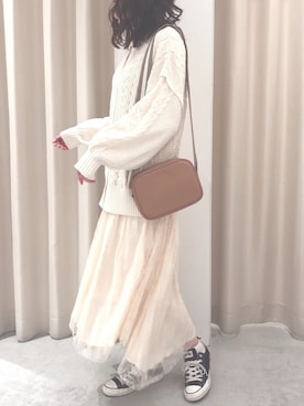 saeさん（レディース・159cm）の春コーディネート