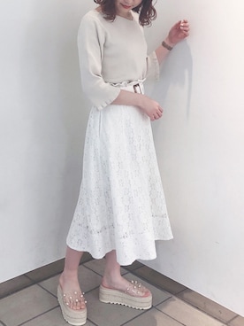 saeさん（レディース・159cm）の春コーディネート