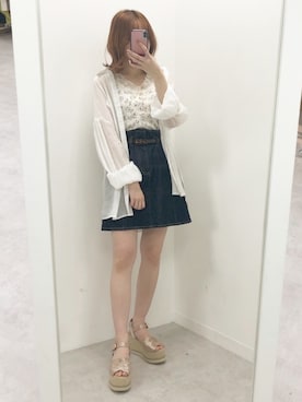 saeさん（レディース・159cm）の春コーディネート