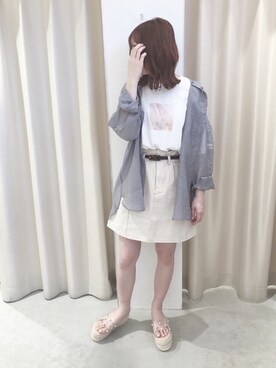 saeさん（レディース・159cm）の夏コーディネート