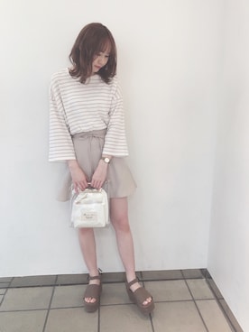 saeさん（レディース・159cm）の夏コーディネート