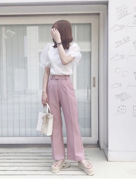 saeさん（レディース・159cm）の夏コーディネート