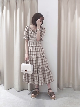 saeさん（レディース・159cm）の夏コーディネート