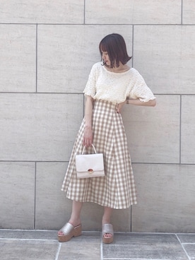 saeさん（レディース・159cm）の夏コーディネート